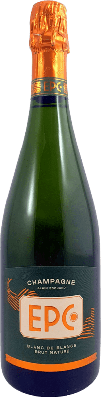 43,95 € Envoi gratuit | Vin Mousseux Blanc Alain Edouard EPC Brut Nature Blanc de Blancs A.O.C. Champagne Champagne France Chardonnay Bouteille 75 cl