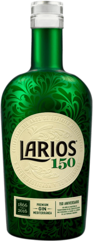 32,95 € Бесплатная доставка | Джин Larios 150 Aniversario Испания бутылка 70 cl