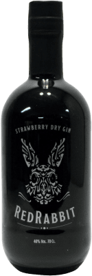 24,95 € 免费送货 | 金酒 Moonshine Red Rabbit Strawberry Dry Gin 西班牙 瓶子 70 cl
