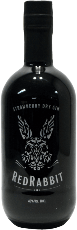 25,95 € Envoi gratuit | Genièvre Gin Moonshine Red Rabbit Strawberry Dry Gin Espagne Bouteille 70 cl