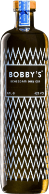 54,95 € Kostenloser Versand | Gin Bobby's Schiedam Dry Gin Niederlande Flasche 70 cl