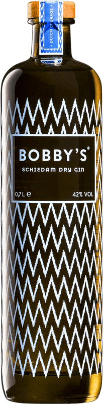 54,95 € Kostenloser Versand | Gin Bobby's Schiedam Dry Gin Niederlande Flasche 70 cl