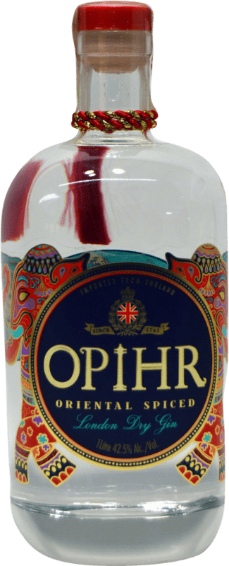 33,95 € Free Shipping | Genever Gin G&J Greenalls Opihr Oriental United Kingdom 1 L Spiced