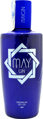 19,95 € Kostenloser Versand | Gin May Gin Premium Dry Gin Spanien Flasche 70 cl