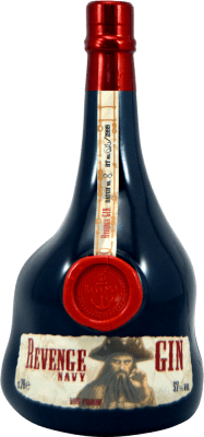 33,95 € Envío gratis | Ginebra Revenge Navy 57º Italia Botella 70 cl
