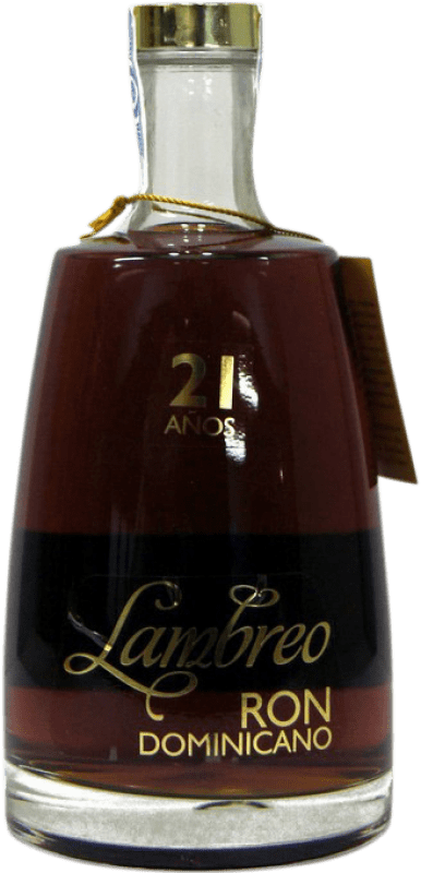 34,95 € Free Shipping | Rum Lambreo Dominican Republic 21 Years Bottle 70 cl