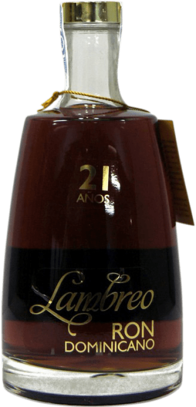 34,95 € Envio grátis | Rum Lambreo República Dominicana 21 Anos 70 cl