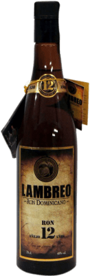 14,95 € Kostenloser Versand | Rum Lambreo Dominikanische Republik 12 Jahre Flasche 70 cl