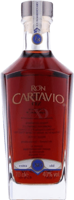 98,95 € 免费送货 | 朗姆酒 Abate Nero Cartavio XO 秘鲁 瓶子 70 cl