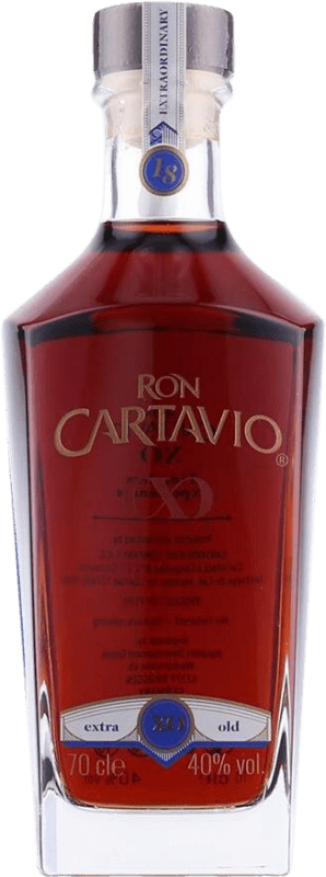 98,95 € Free Shipping | Rum Abate Nero Cartavio XO Peru Bottle 70 cl