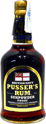 27,95 € Kostenloser Versand | Rum Pusser's Rum Gunpowder Proof 54.5º Guyana Flasche 70 cl