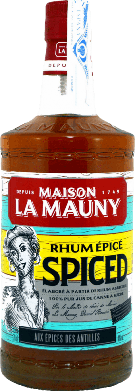 17,95 € 送料無料 | ラム La Mauny マルティニーク 70 cl Spiced — スパイス入り