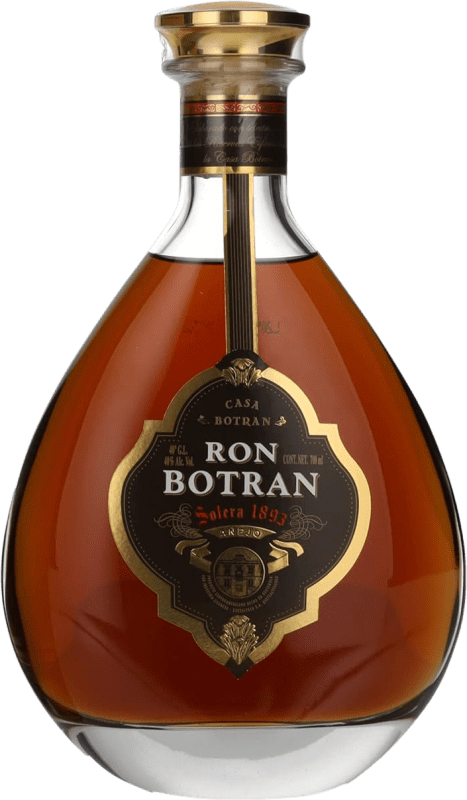 41,95 € Free Shipping | Rum Licorera Quezalteca Botran Añejo Solera Lujo Guatemala Bottle 70 cl