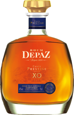 126,95 € Free Shipping | Rum Depaz Cuvée, Prestige XO Extra Old Martinique 70 cl