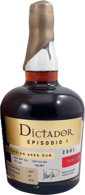 146,95 € Envío gratis | Ron Destilerías Colombianas Dictador Episodio I Port Cask Colombia Botella 70 cl