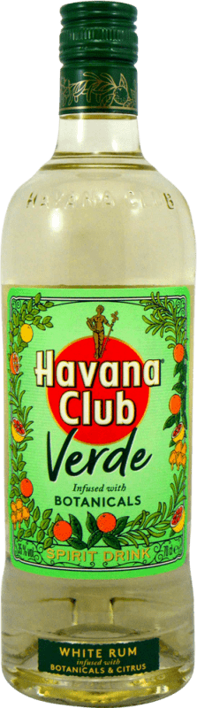 25,95 € Kostenloser Versand | Rum Havana Club Verde Kuba Flasche 70 cl