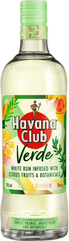 26,95 € 免费送货 | 朗姆酒 Havana Club Verde 古巴 瓶子 70 cl