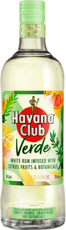 26,95 € Free Shipping | Rum Havana Club White, Verde — Green Cuba 70 cl Botanicals, Citrus