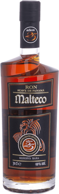 96,95 € Бесплатная доставка | Ром Bodegas de América Malteco Rara Резерв Панама 25 Лет бутылка 70 cl