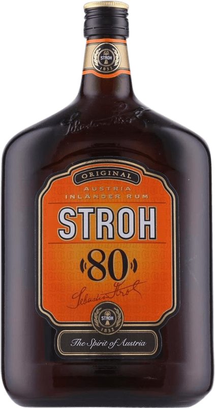 43,95 € Kostenloser Versand | Rum Sebastian Stroh 80º Österreich 1 L