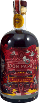 86,95 € Free Shipping | Rum Don Papa Rum Port Cask Finish, Small Batch Philippines 7 Years 70 cl