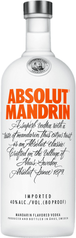 22,95 € Бесплатная доставка | Водка Absolut Швеция 70 cl Mandarin — Мандарин