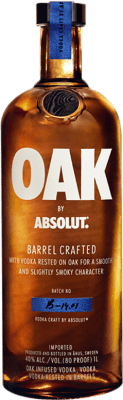 86,95 € 免费送货 | 伏特加 Absolut Oak Cask — 橡木桶 瑞典 1 L