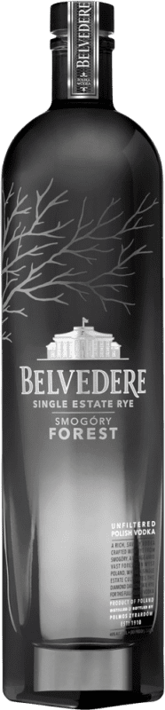 82,95 € Spedizione Gratuita | Vodka Belvedere Single Estate Rye Smogóry Forest Polonia Bottiglia 1 L