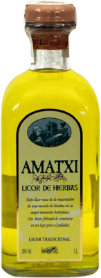 8,95 € Free Shipping | Herbal liqueur Amatxi Frasca Spain Bottle 1 L