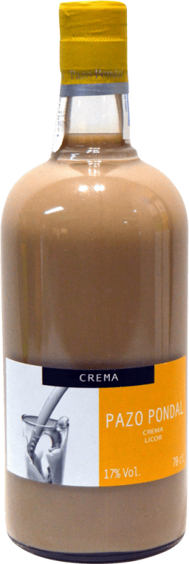 13,95 € Envío gratis | Crema de Licor Pazo Pondal España Botella 70 cl