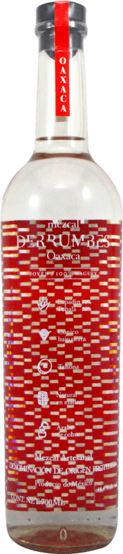 86,95 € Envío gratis | Mezcal Derrumbes de México Oaxaca México Botella 70 cl