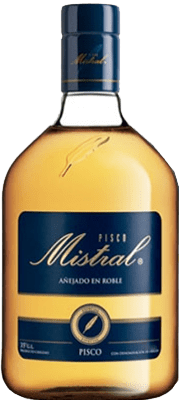 39,95 € Envío gratis | Pisco Pisquera de Chile Mistral Añejado Chile Botella 1 L