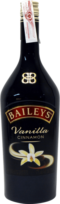 17,95 € Envío gratis | Crema de Licor Baileys Irish Cream Vanilla Cinnamon Irlanda Botella 1 L