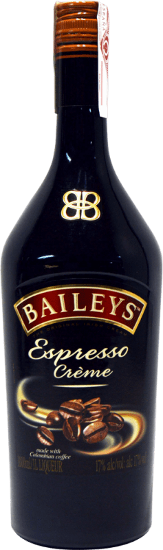 17,95 € Envío gratis | Crema de Licor Baileys Irish Cream Expresso Cream Irlanda Botella 1 L