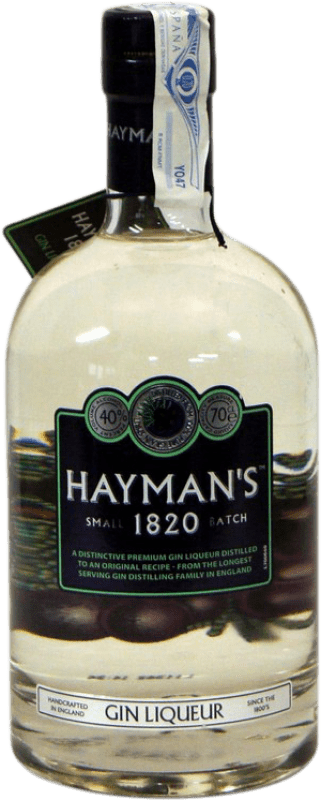19,95 € Envio grátis | Gin Gin Hayman's Small Batch 1820 Gin Liqueur Reino Unido Garrafa 70 cl
