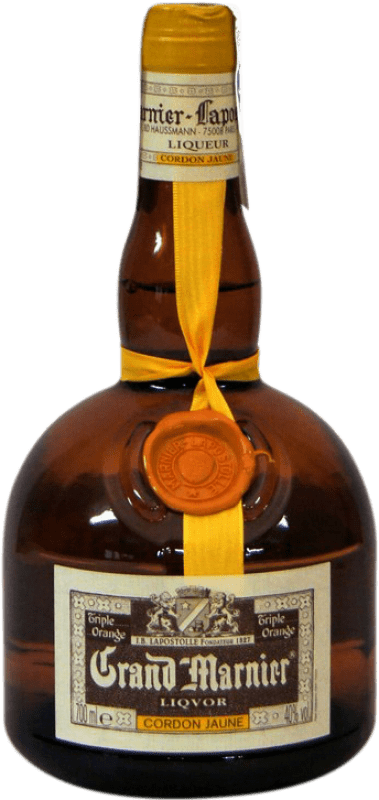 19,95 € Envio grátis | Licores Grand Marnier Cordon Jaune França Garrafa 70 cl