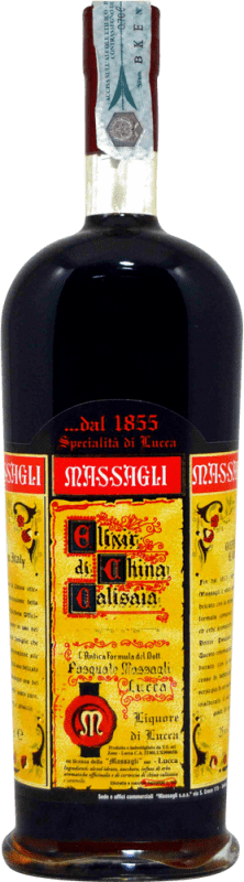 21,95 € Spedizione Gratuita | Liquori Pasquale Massagli Elixir de China Italia Bottiglia 70 cl