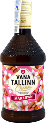 19,95 € Envío gratis | Crema de Licor Love at Liviko Vana Tallinn Marzipan Estonia Botella Medium 50 cl