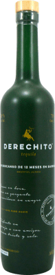 51,95 € Envío gratis | Tequila Derechito Añejo México 70 cl