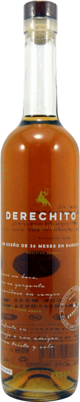 83,95 € Spedizione Gratuita | Tequila Derechito Extra Añejo Messico Bottiglia 70 cl