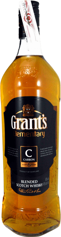 24,95 € 送料無料 | ウイスキーブレンド Grant & Sons Grant's Carbon イギリス 6 年 ボトル 1 L