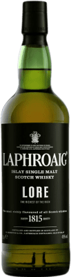 137,95 € Envio grátis | Whisky Single Malt Laphroaig Lore Reino Unido Garrafa 70 cl