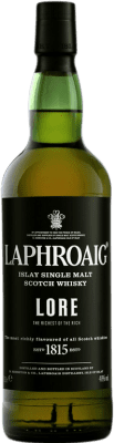 117,95 € Envio grátis | Whisky Single Malt Laphroaig Lore Reino Unido Garrafa 70 cl