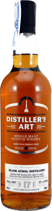 275,95 € Kostenloser Versand | Whiskey Single Malt Blair Athol Distiller's Art Großbritannien 17 Jahre Flasche 70 cl