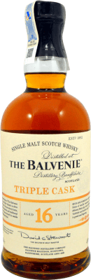 119,95 € 免费送货 | 威士忌单一麦芽威士忌 Balvenie Triple Cask 英国 16 岁 瓶子 70 cl