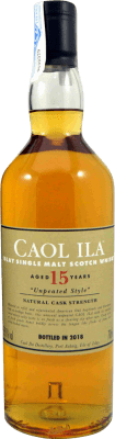 119,95 € Envio grátis | Whisky Single Malt Caol Ila Reino Unido 15 Anos Garrafa 70 cl