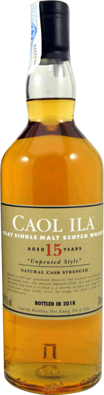119,95 € Free Shipping | Whisky Single Malt Caol Ila United Kingdom 15 Years Bottle 70 cl