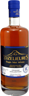 48,95 € 免费送货 | 威士忌单一麦芽威士忌 Grallet Dupic Rozelieures Origine Collection 法国 瓶子 70 cl