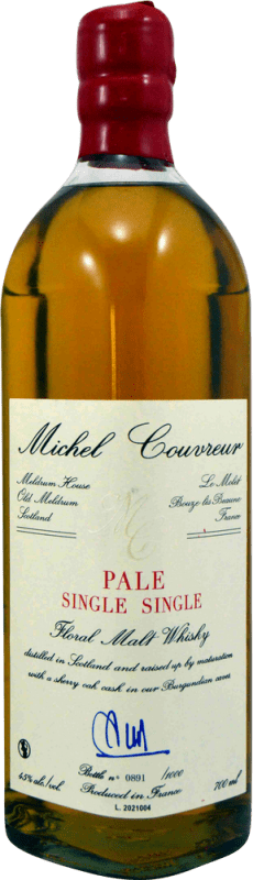 152,95 € Spedizione Gratuita | Whisky Single Malt Michel Couvreur Pale Single Single Francia Bottiglia 70 cl