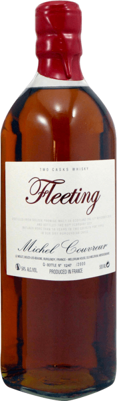 78,95 € 免费送货 | 调和威士忌 Michel Couvreur Fleeting Double Cask — 双桶 法国 中瓶装 50 cl
